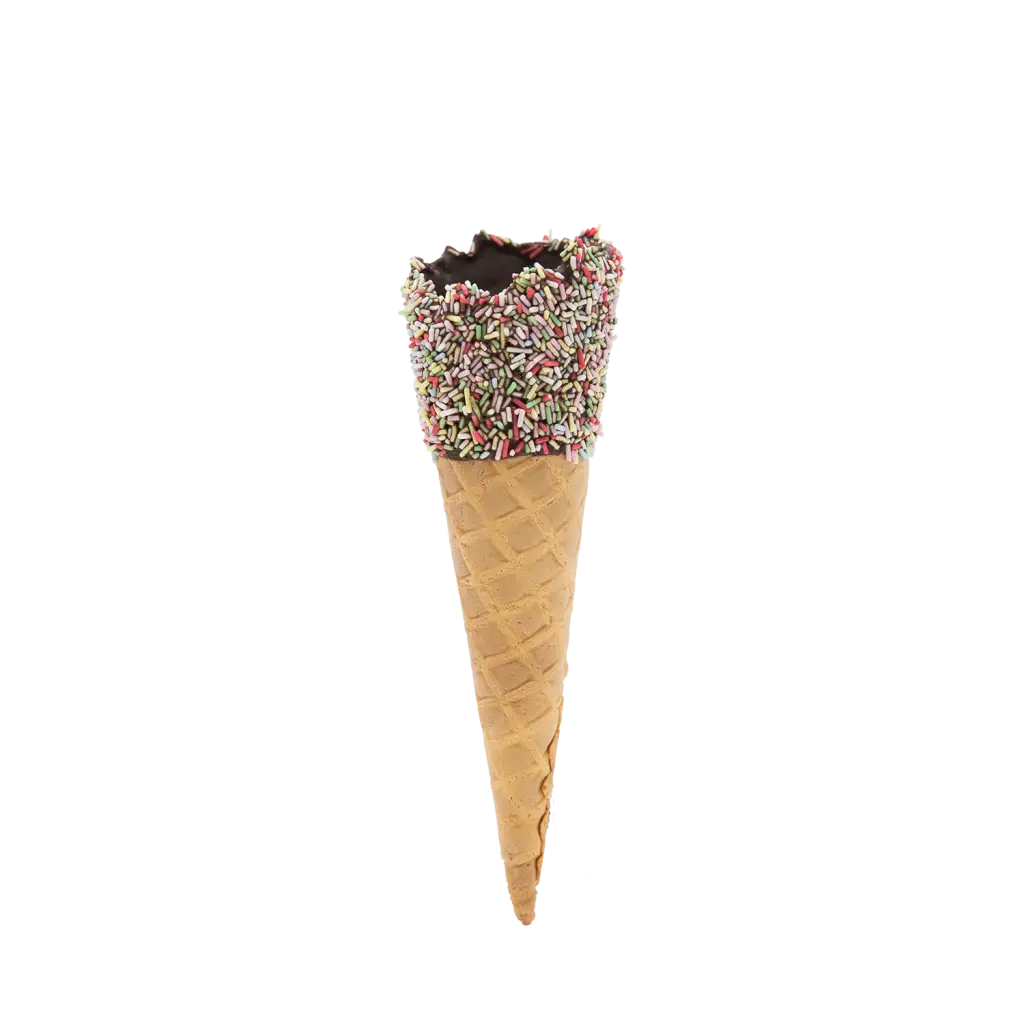 Fun Torino ice cream cone with sprinkles